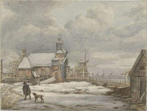 View of the Haarlemmerpoort in Amsterdam