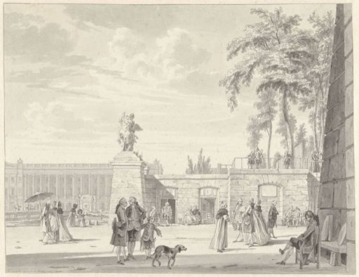 The Tuileries in Paris