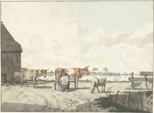 Milking Peasant