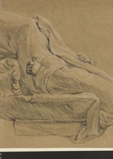 Man Turned to the Left, Seated on a Decoratively Carved Chair