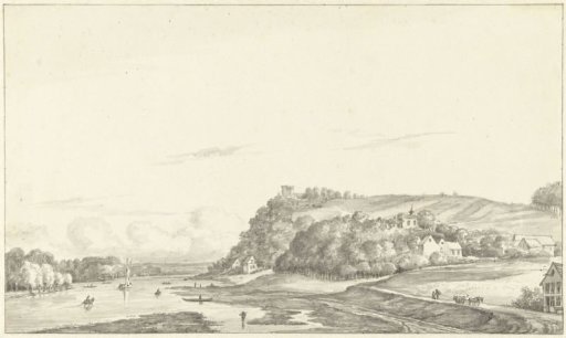 St. Pietersberg on the Meuse, visible from Maastricht