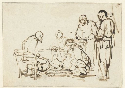Christ Washing the Disciples’ Feet