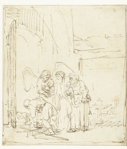 Departure of Tobias and the Angel