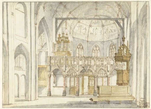 View of the Choir of the Sint-Petruskerk, 's-Hertogenbosch