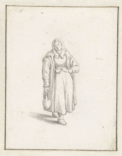 Standing woman with a jug