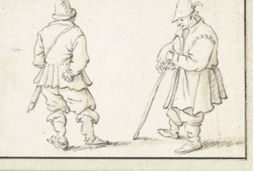 Two standing men