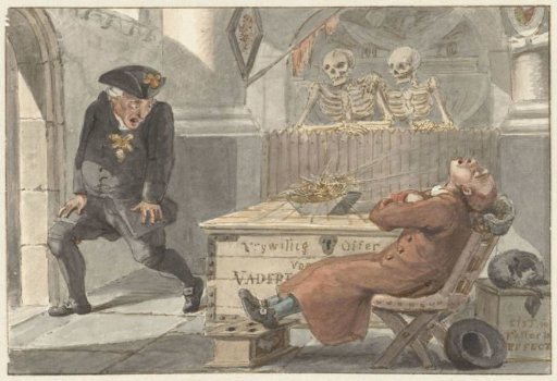Caricature on the Voluntary Offering for the Fatherland