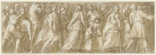 The Sabines Proceeding to the Games of the Romans