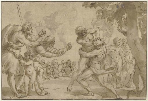 Hercules and Antaeus