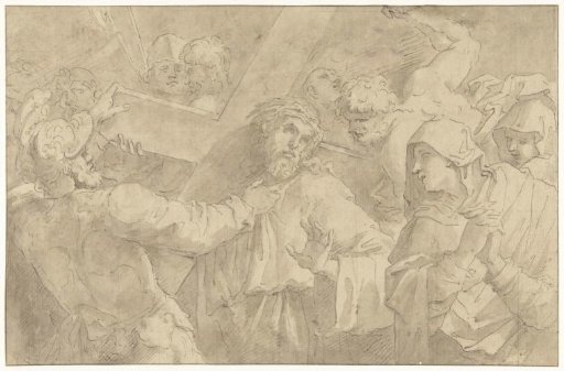 Christ on the Way to Calvary, Speaking with the Women