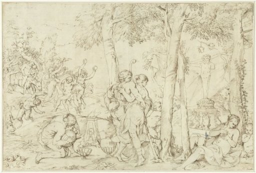 Bacchanal with Shepherd Couple