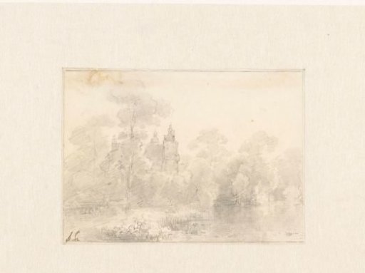Landscape with a Castle in the Background
