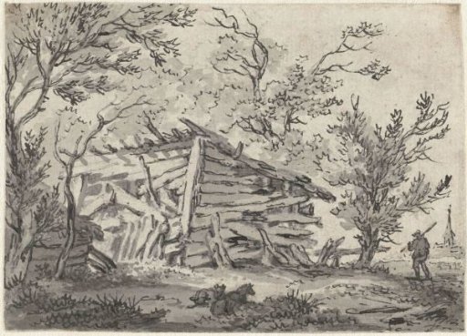 Dilapidated shed
