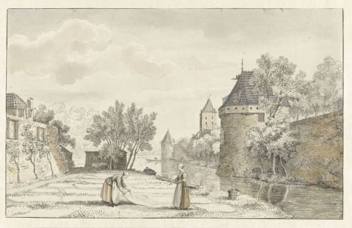 View of the Dom Tower in Utrecht
