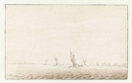 Oosterschelde in front of Bergen op Zoom