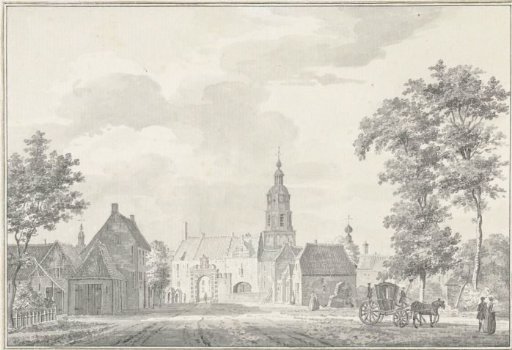 View of one of the Town Gates of Buren
