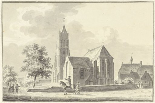Church and Town Hall in Heukelom