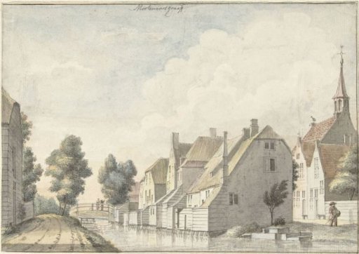 The village of Molenaarsgraaf in the Alblasserwaard