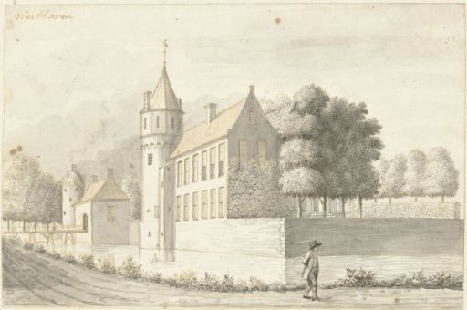 Castle Westhoven near Oostkapelle on Walcheren