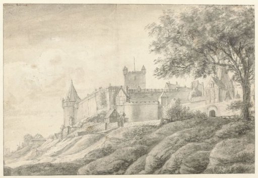 View of the castle Bentheim