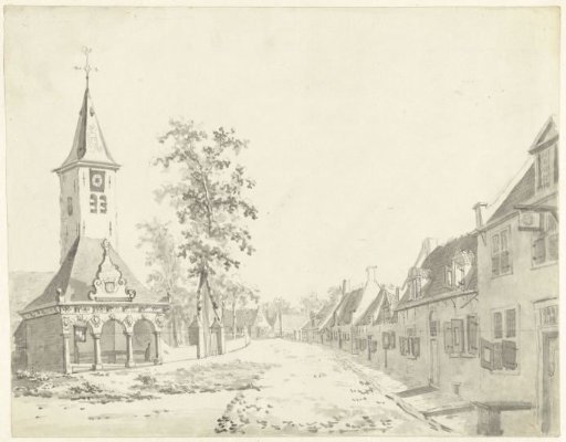 View of Overzande on Zuid-Beveland