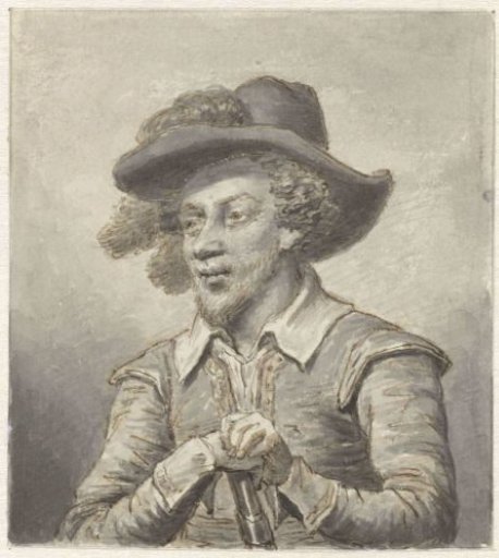 Warrior in Historical Costume