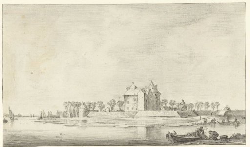View of Loevestein Castle