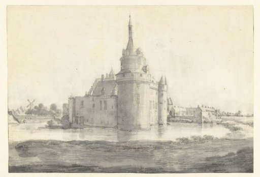 View of Duurstede Castle from the North-west