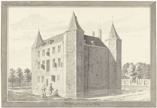 View of Nederhorst Castle at Nederhorst den Berg