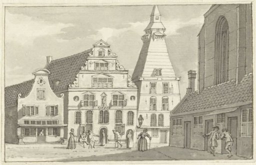 The Bell House and Alms House in Hoorn