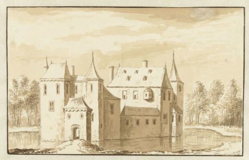 View of Castle Coebel near Leiden