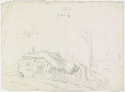 Destroyed house, 1809