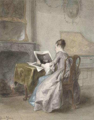 Woman Viewing Art