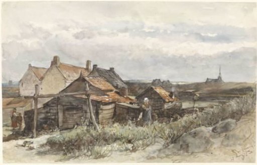 Fishing Family Houses in Scheveningen