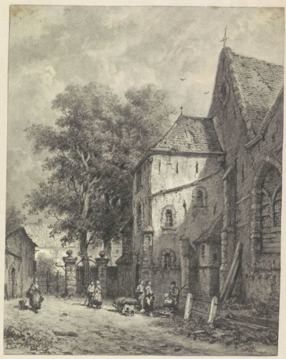 View near a church
