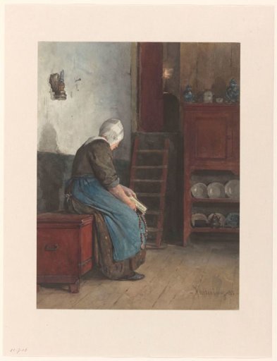 The mourning widow