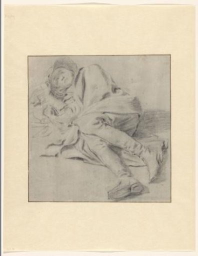 Man lying on the ground