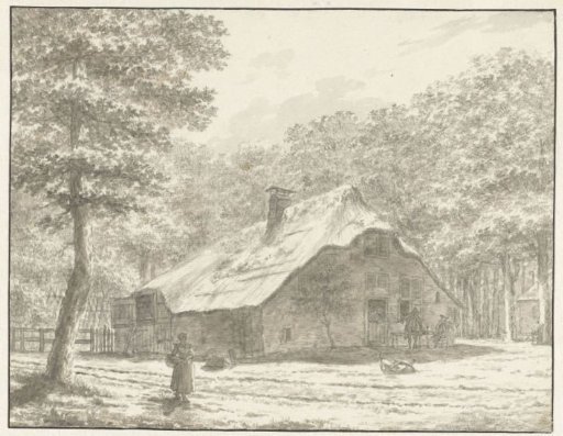 The painters' tavern Zeeburg in Muiderberg