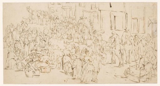 Market scene