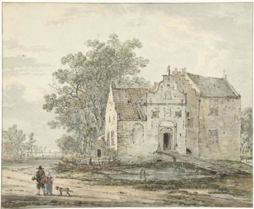 Castle IJzendoorn in the Betuwe