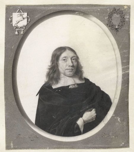 Portrait of Gijsbert van der Hoeven