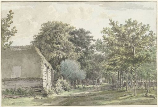 Path through the Village of Manen at Ede