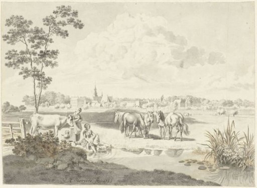 View of Wageningen