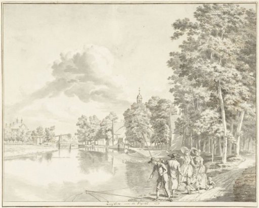 View of Zuilen, on the Vecht