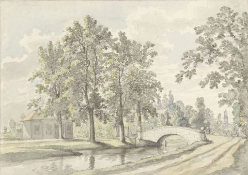 View of the Biltstraat outside Utrecht