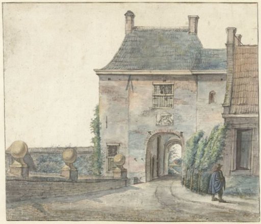 The gate of the castle of Heemstede