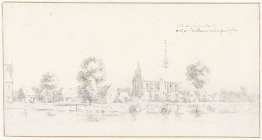 View of Well, on the Maas