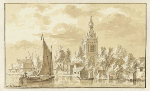 View of the village of Overschie