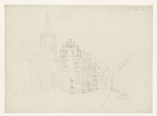 The Town Hall and the Great Church in Hasselt
