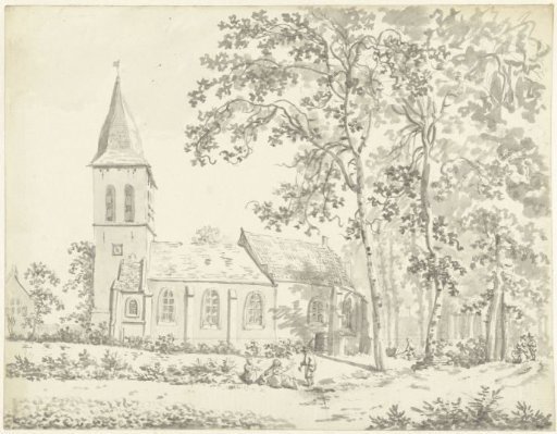 The church at Schore, on Zuid-Beveland